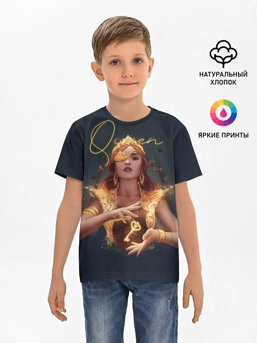 Детская базовая футболка / Queen