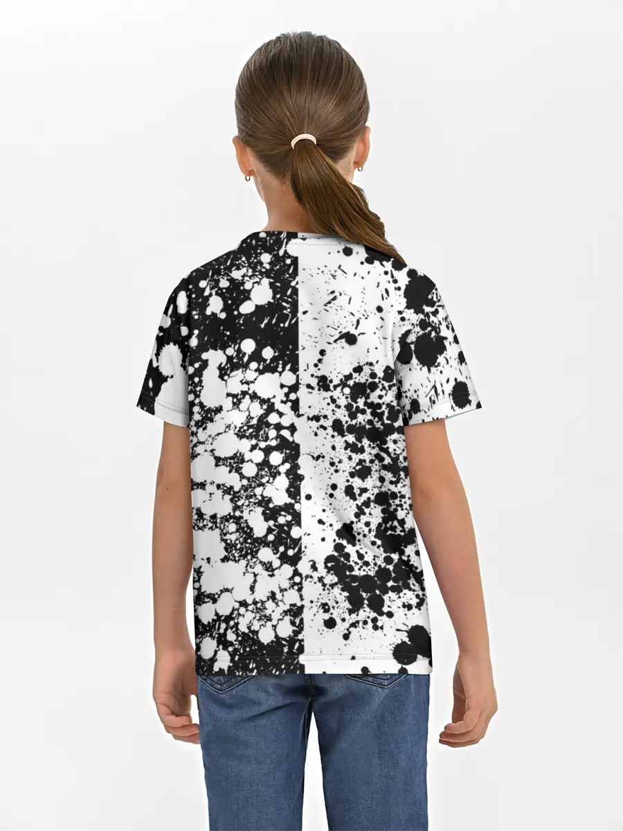 Детская базовая футболка / GEOMETRY DASH / ГЕОМЕТРИ ДАШ