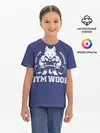 Детская базовая футболка / GYM WOOF