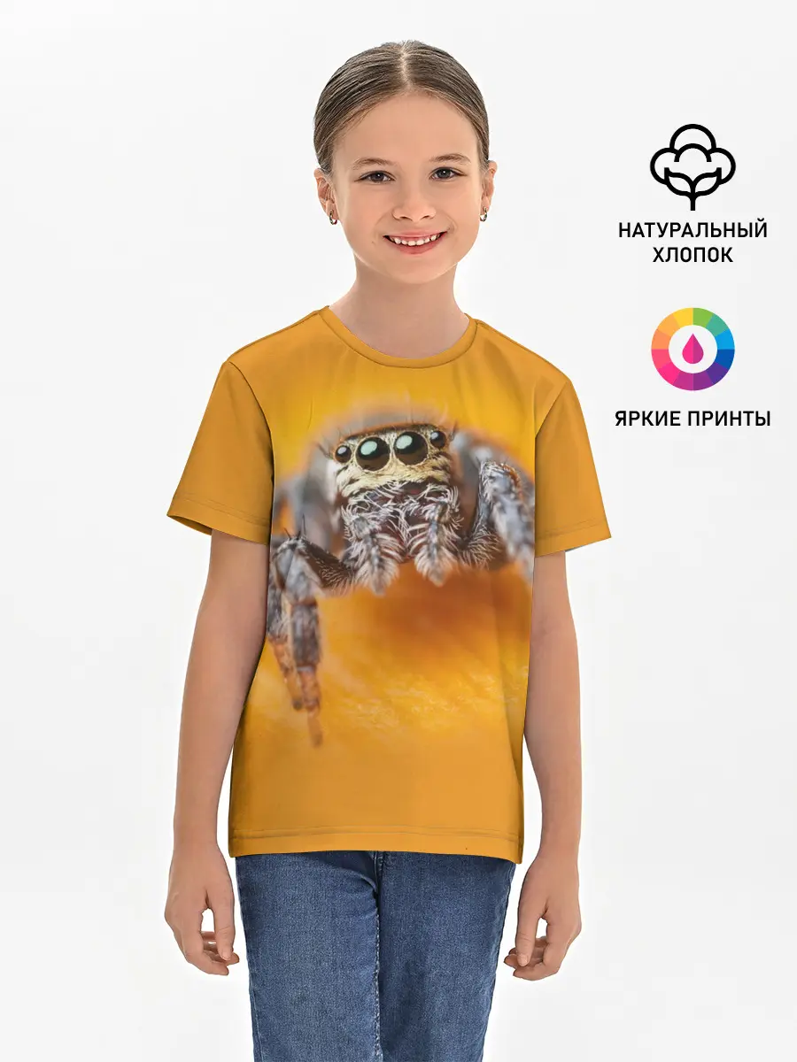 Детская базовая футболка / ПАУК / SPIDER