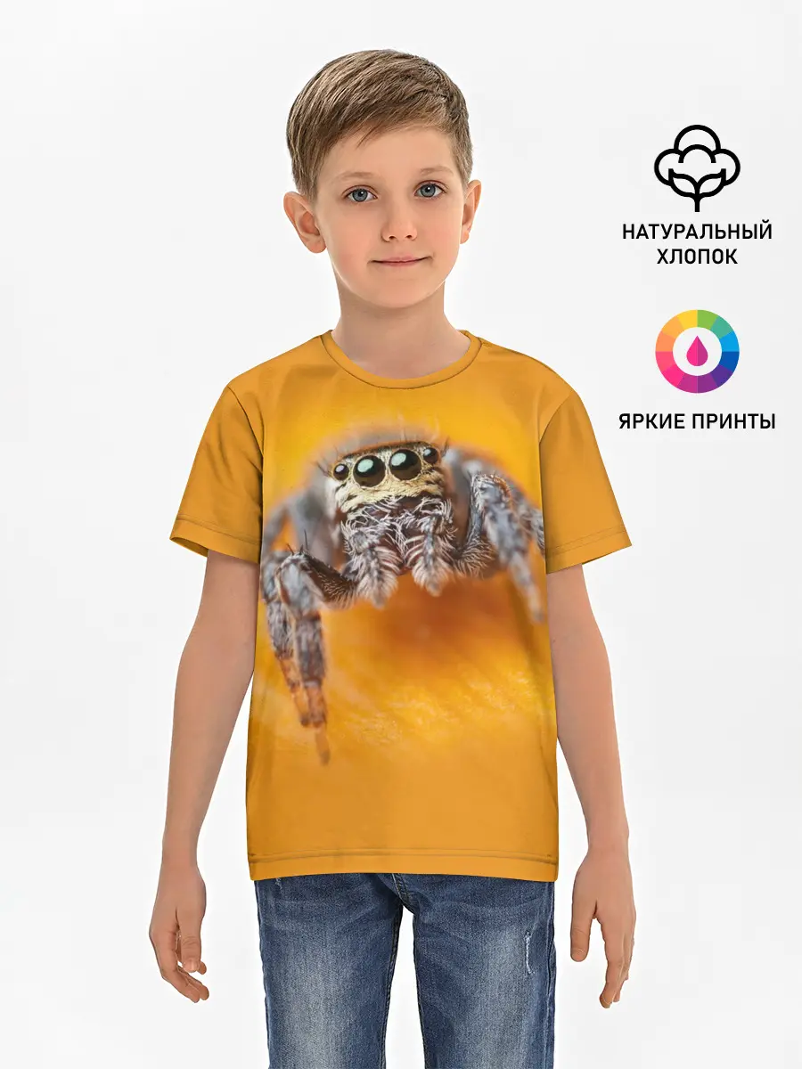 Детская базовая футболка / ПАУК / SPIDER