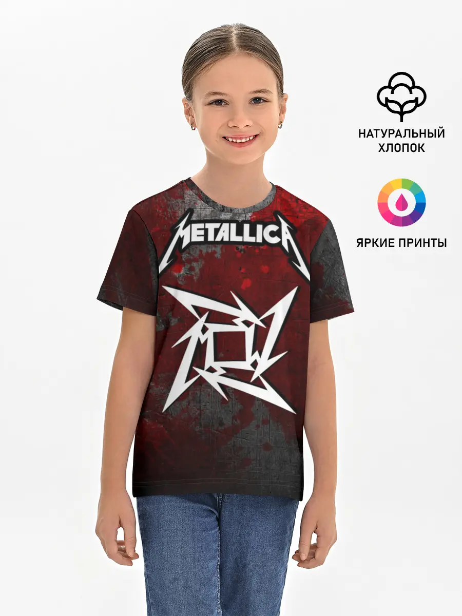 Детская базовая футболка / METALLICA