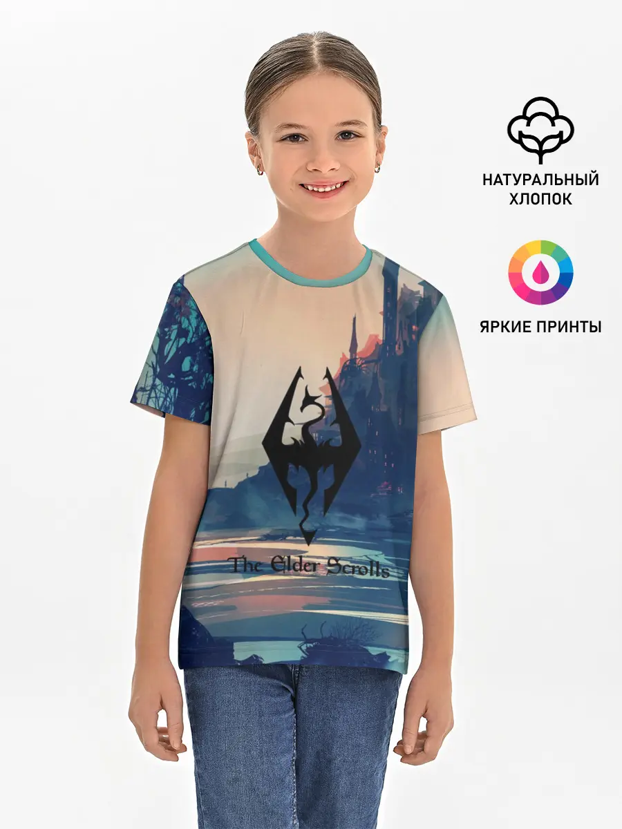 Детская базовая футболка / The Elder Scrolls