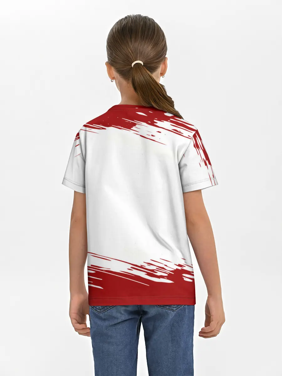 Детская базовая футболка / Пять героев Kimetsu no Yaiba