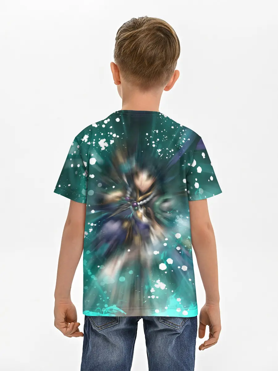 Детская базовая футболка / Сяо | Геншин Импакт