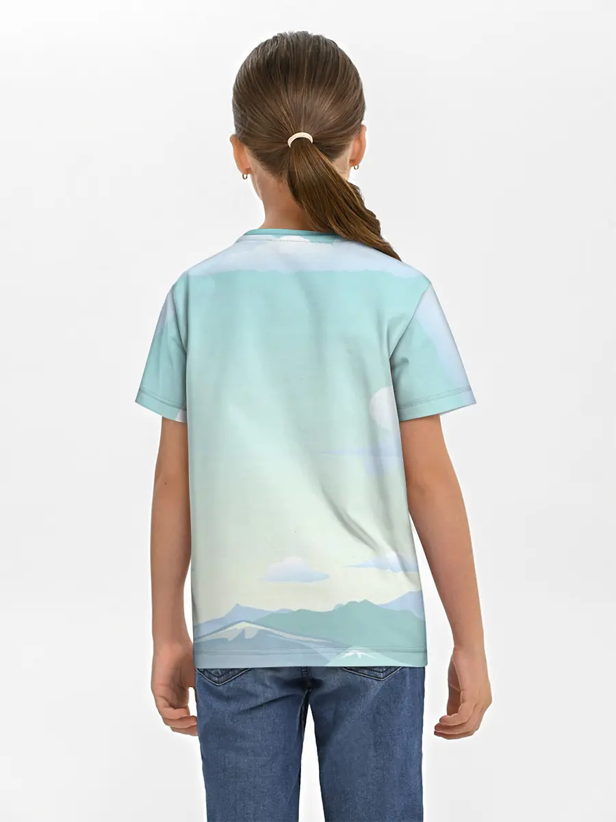 Детская базовая футболка / Чистая природа