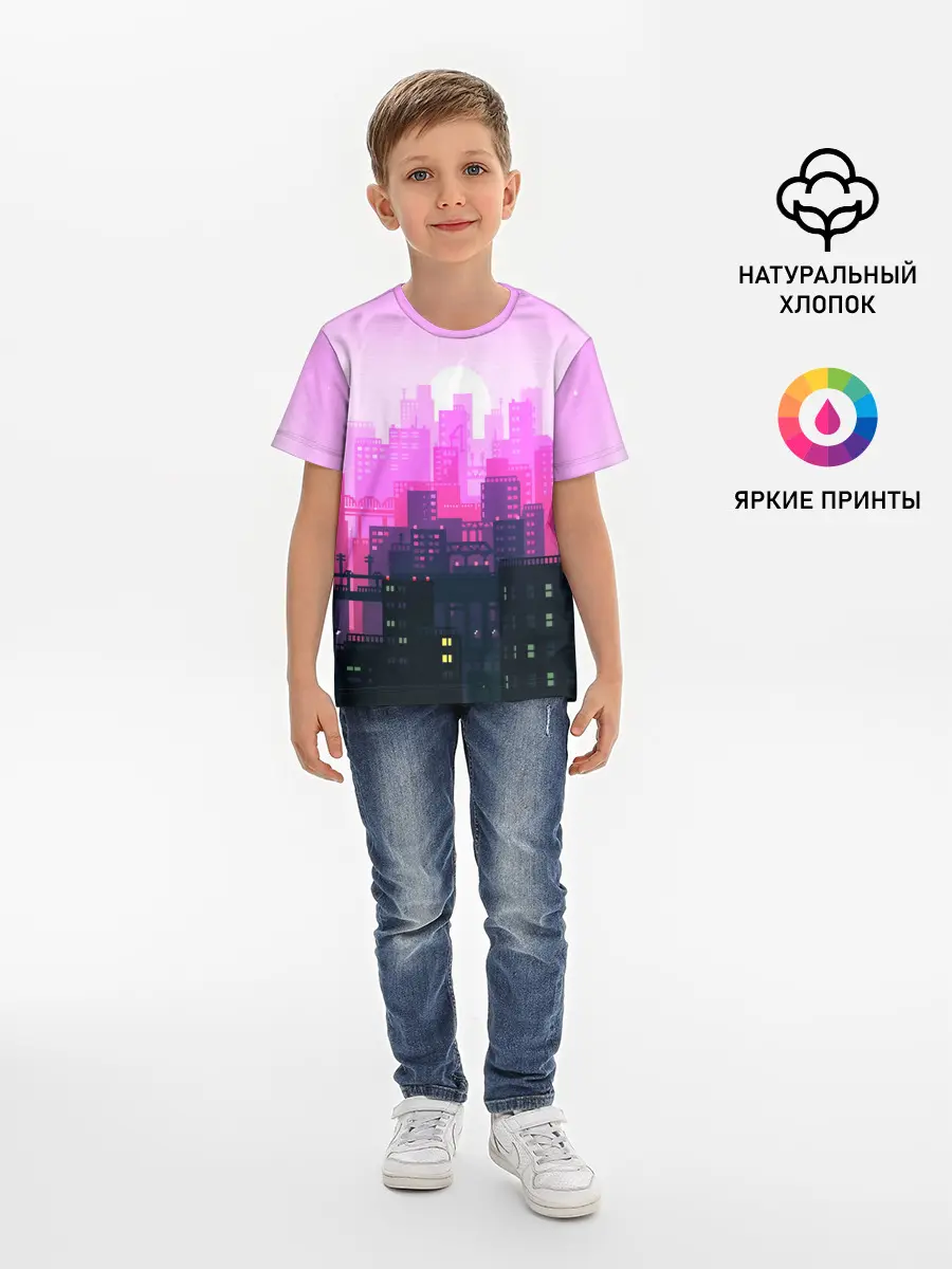 Детская базовая футболка / CITY