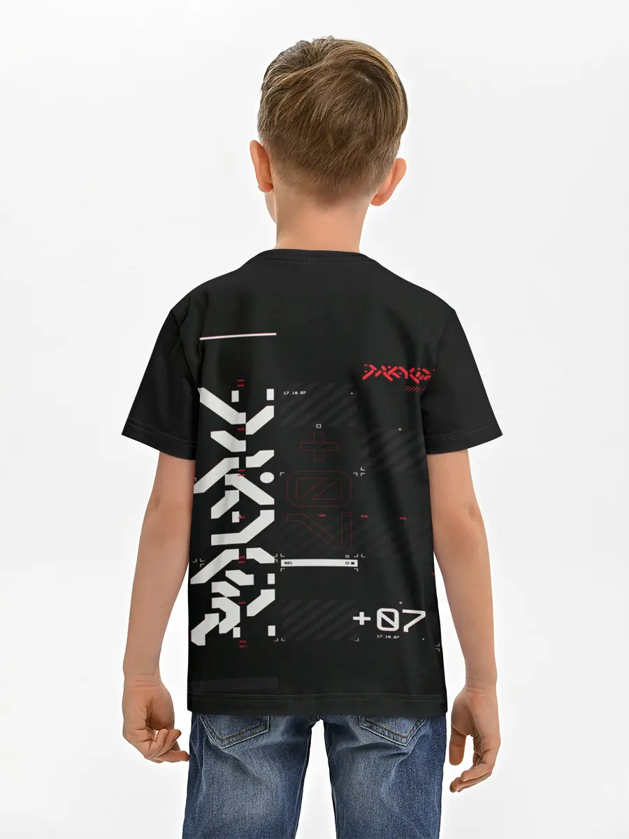 Детская базовая футболка / CuberPunk 2077