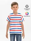 Детская базовая футболка / Морская полоска
