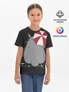Детская базовая футболка / Тоторо и Umbrella Corp.