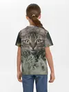 Детская базовая футболка / Кошка