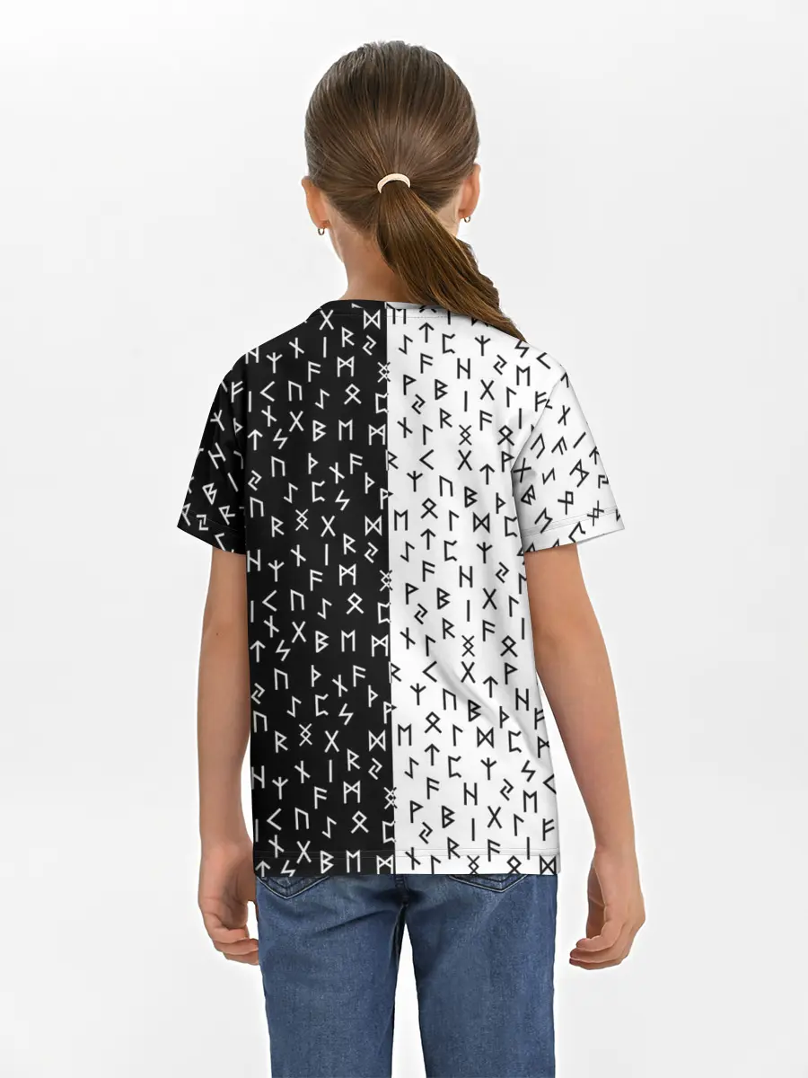 Детская базовая футболка / Руны