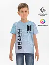 Детская базовая футболка / BTS / БТС.