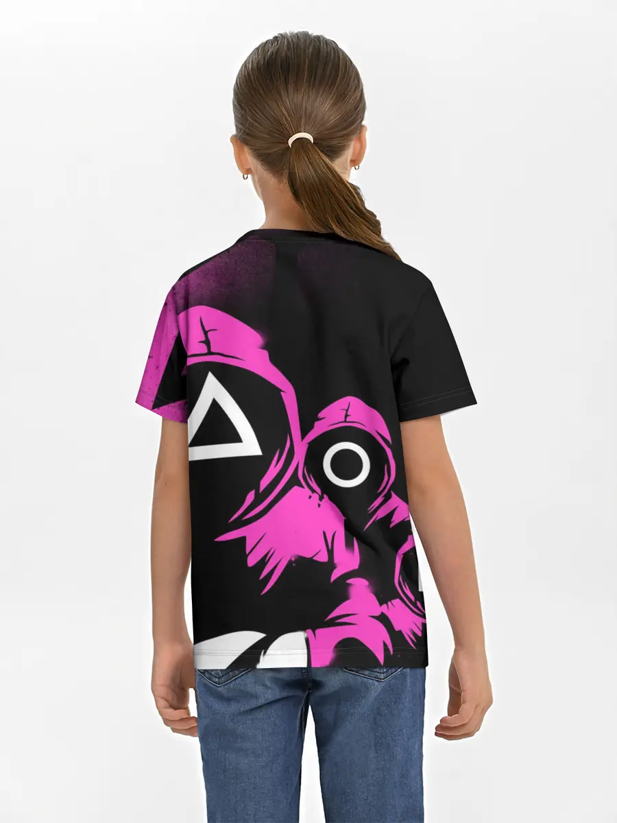 Детская базовая футболка / Игра в кальмара