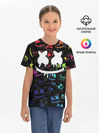 Детская базовая футболка / MARSHMELLO