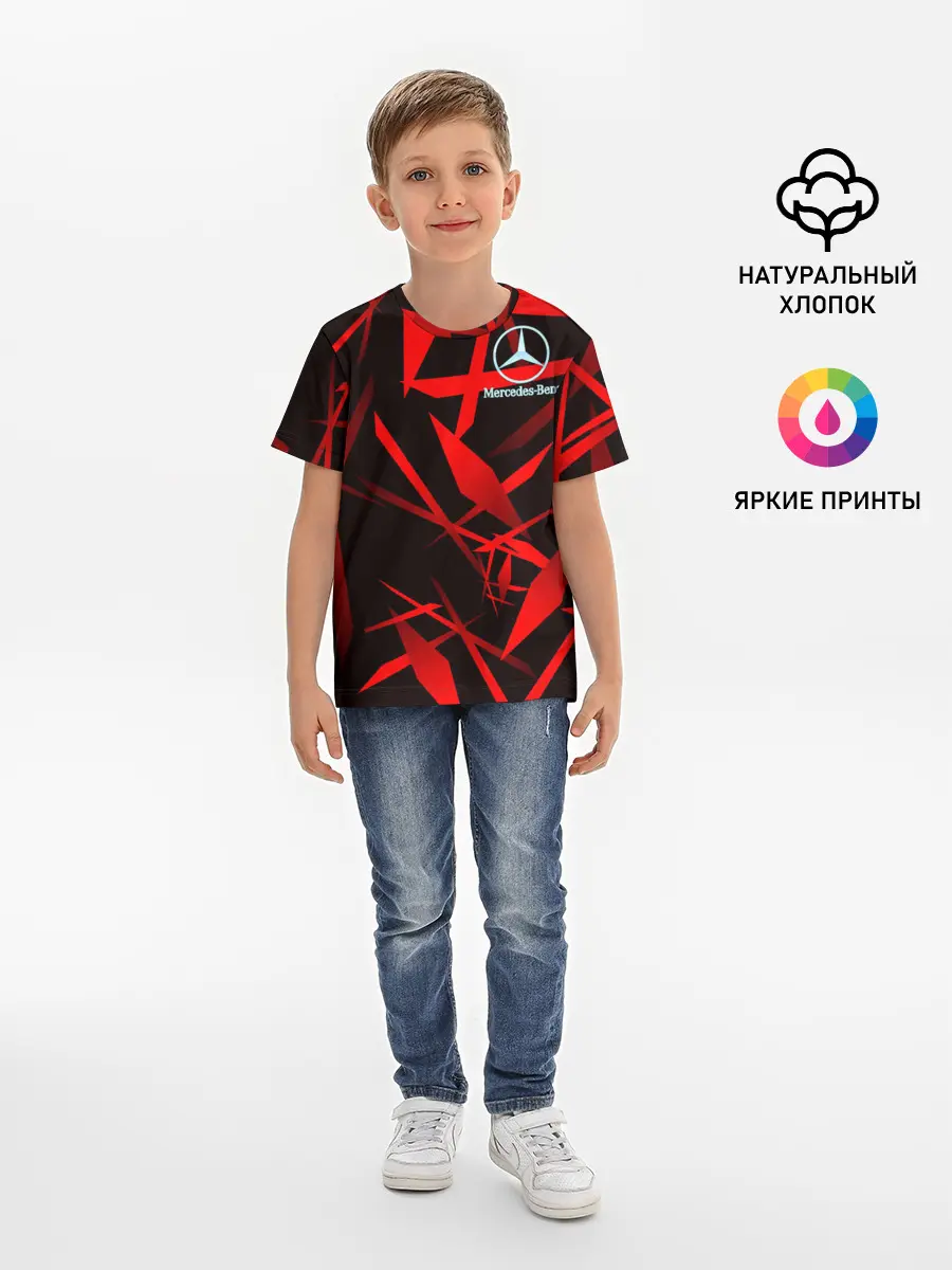 Детская базовая футболка / Mercedes-Benz