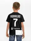 Детская базовая футболка / Ronaldo Juventus Home 19/20