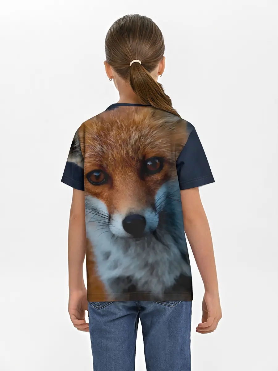 Детская базовая футболка / Мудрая лиса