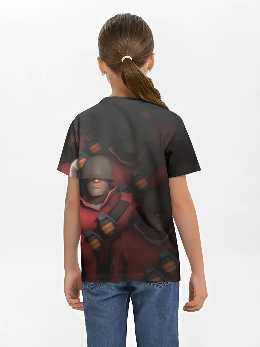 Детская базовая футболка / Team Fortress