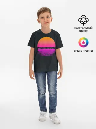 Детская базовая футболка / Hotline Maiami