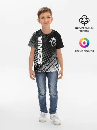Детская базовая футболка / Scania