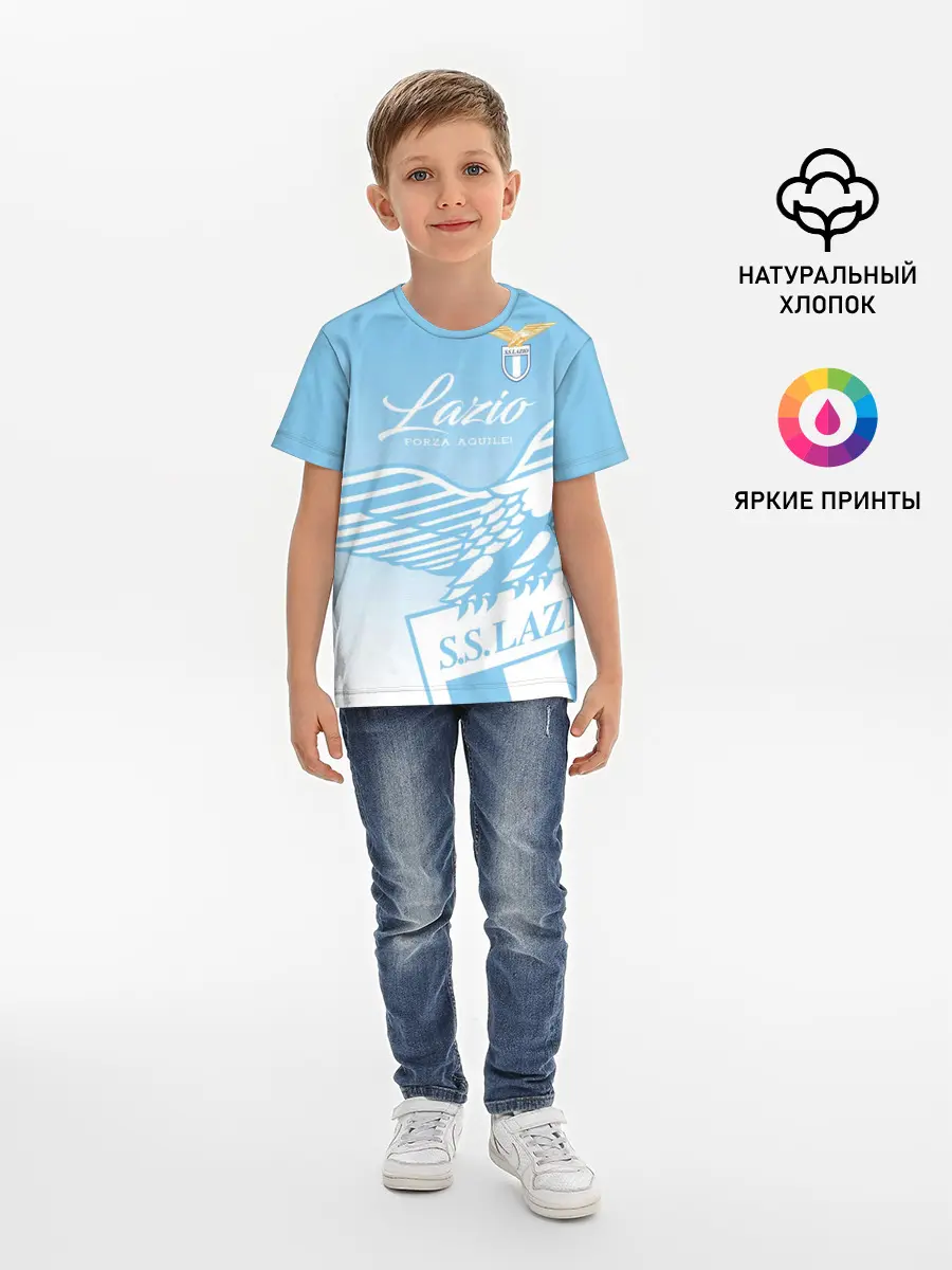 Детская базовая футболка / Лацио