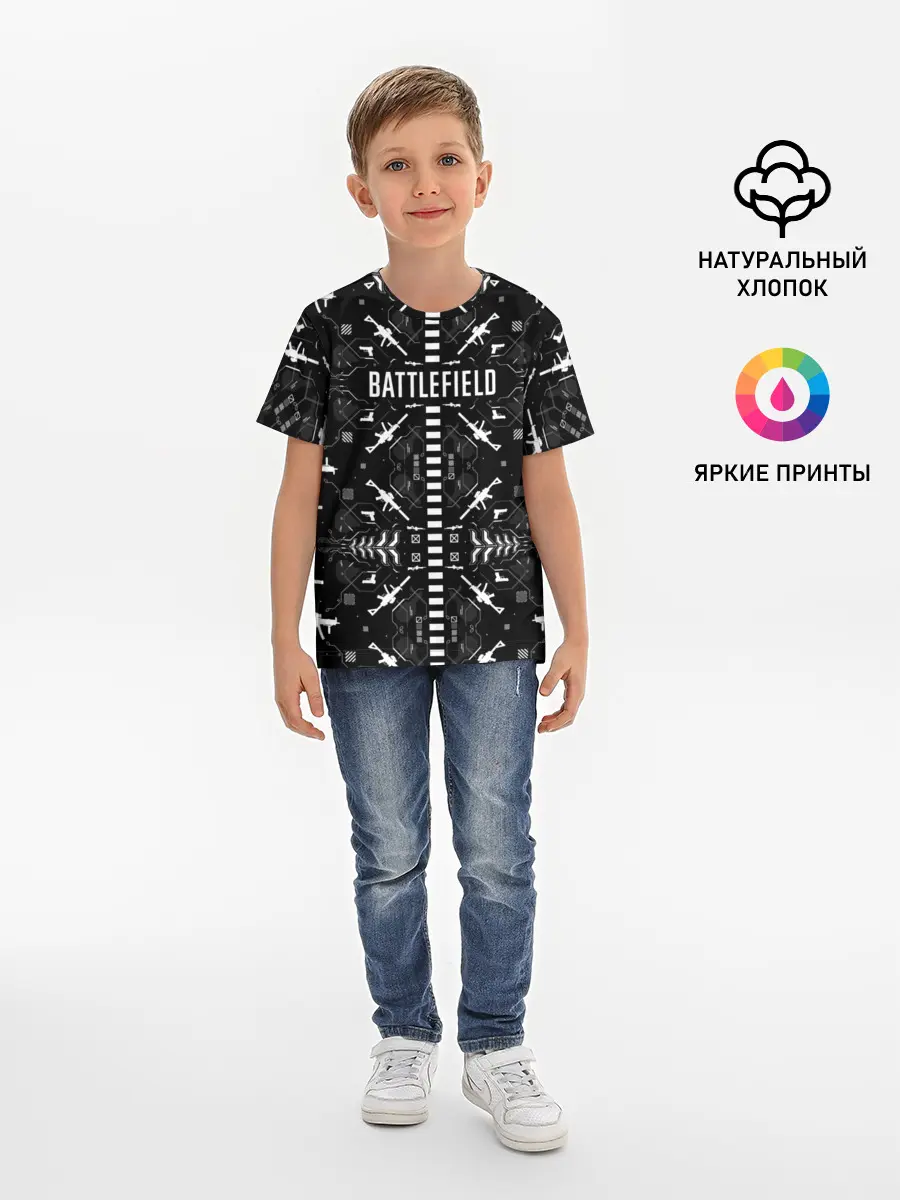 Детская базовая футболка / Battlefield