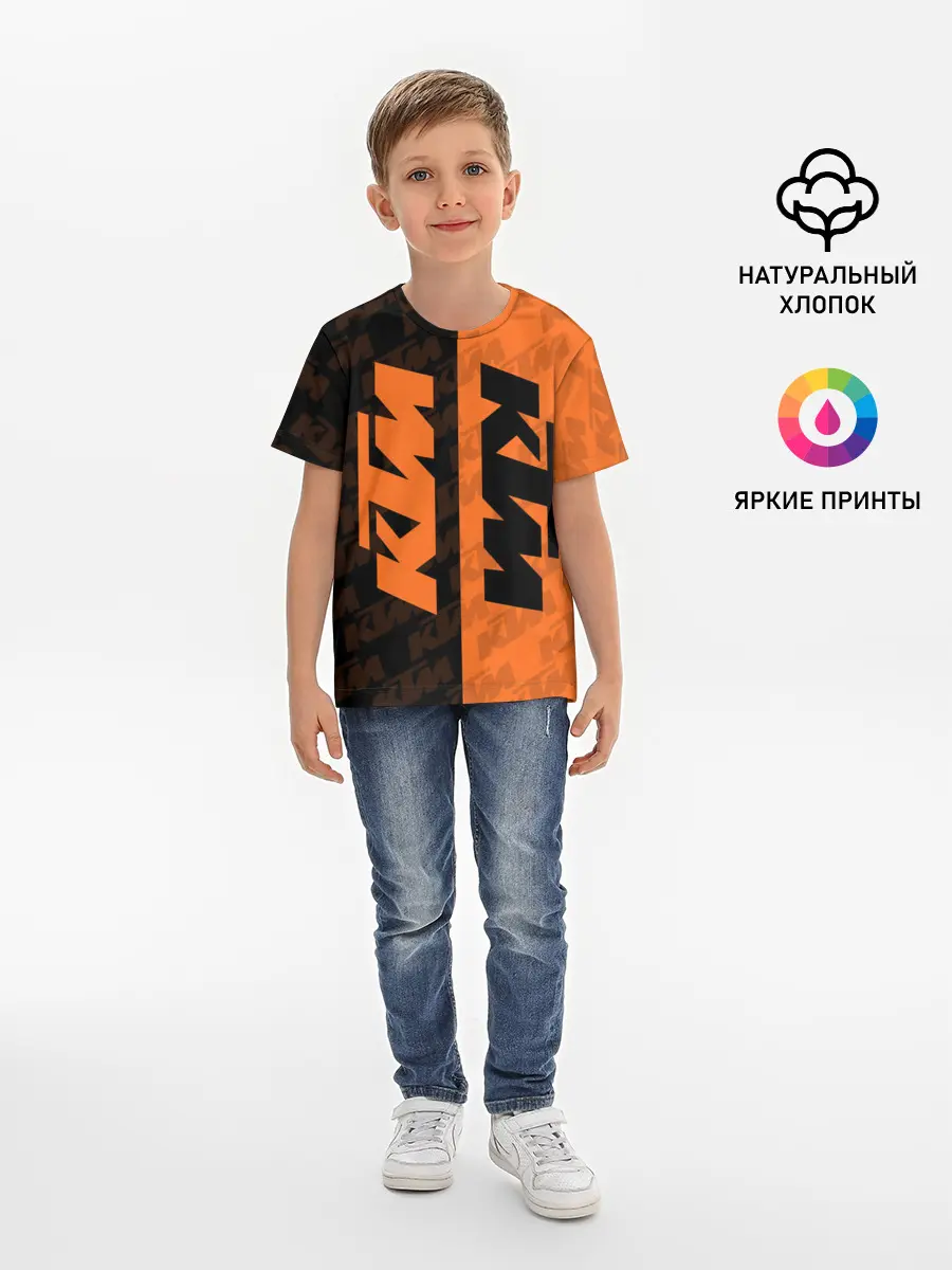 Детская базовая футболка / KTM | КТМ