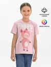 Детская базовая футболка / Piggy Time
