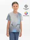 Детская базовая футболка / 3D соты