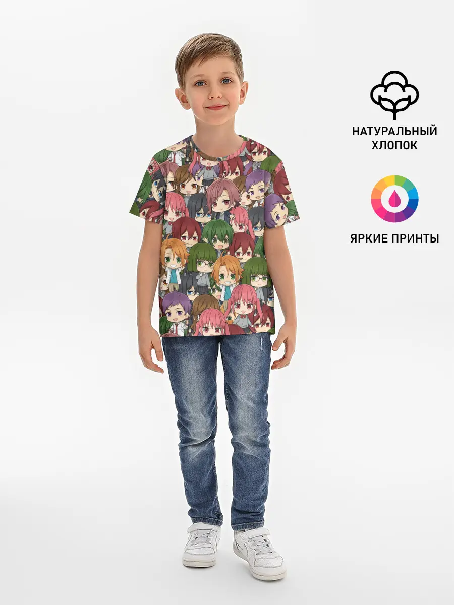 Детская базовая футболка / Horimiya Chibi