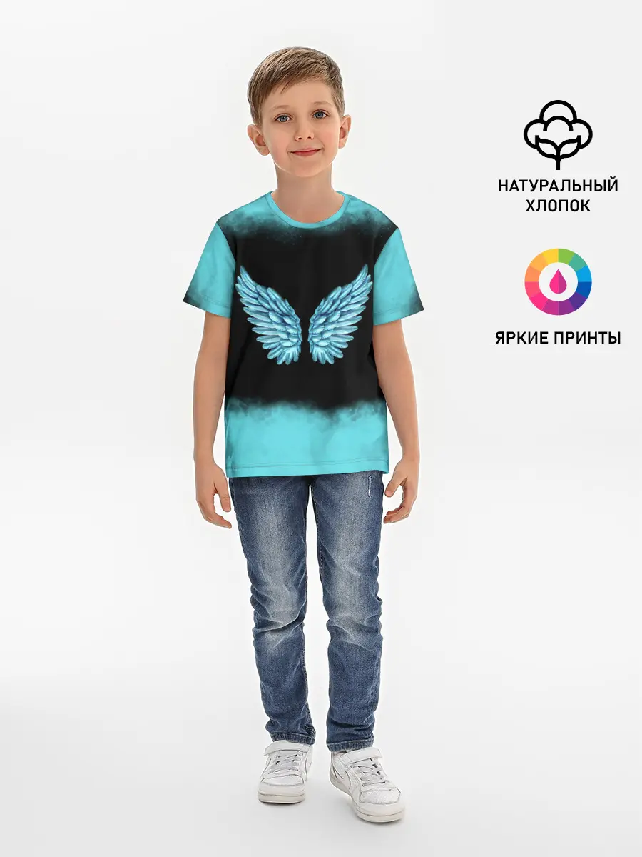 Детская базовая футболка / Крылья Ангела