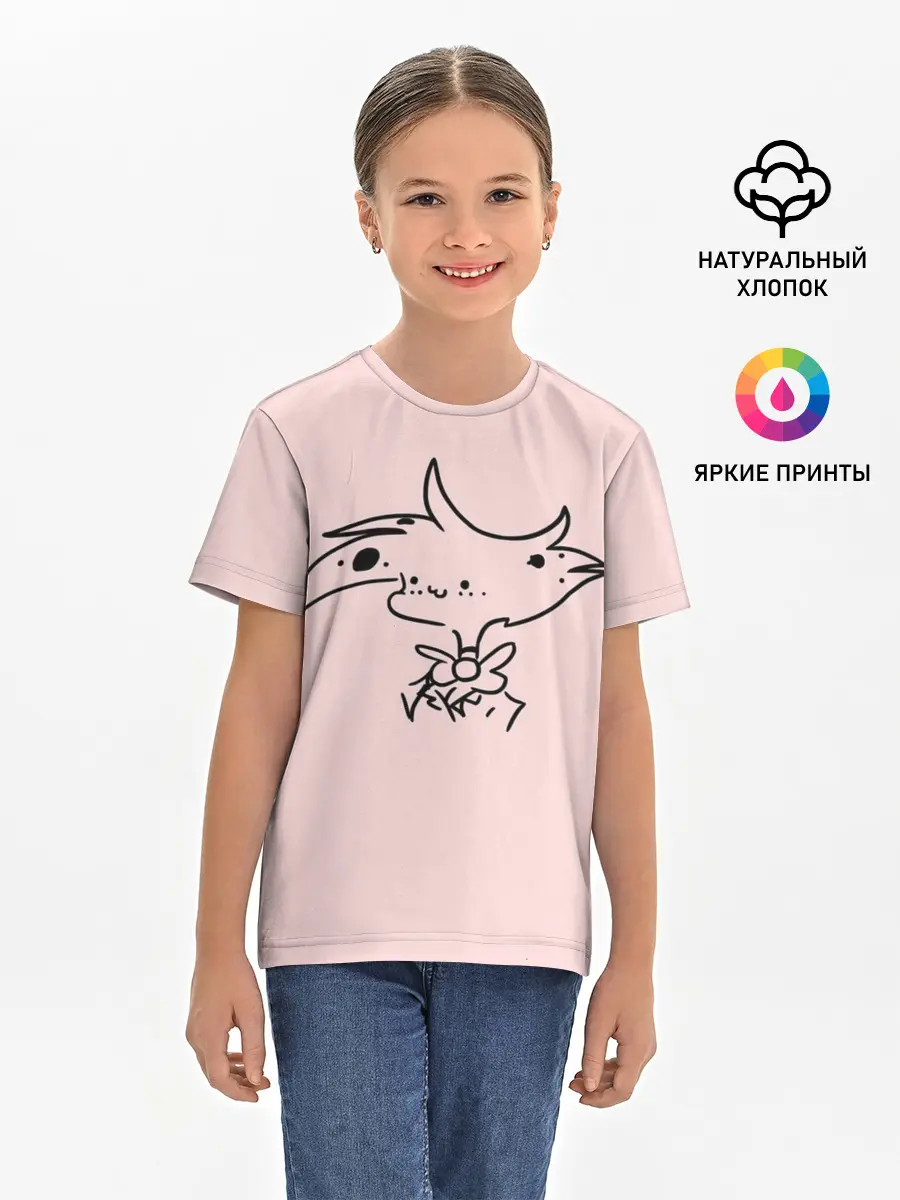 Детская базовая футболка / Отель Хазбин