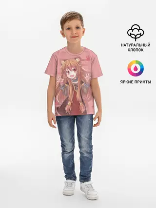 Детская базовая футболка / Raphtalia