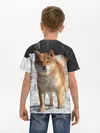 Детская базовая футболка / Акита-ину