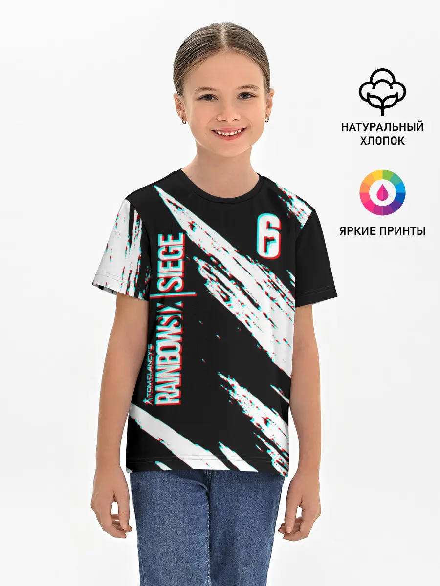 Детская базовая футболка / RAINBOW SIX SIEGE.