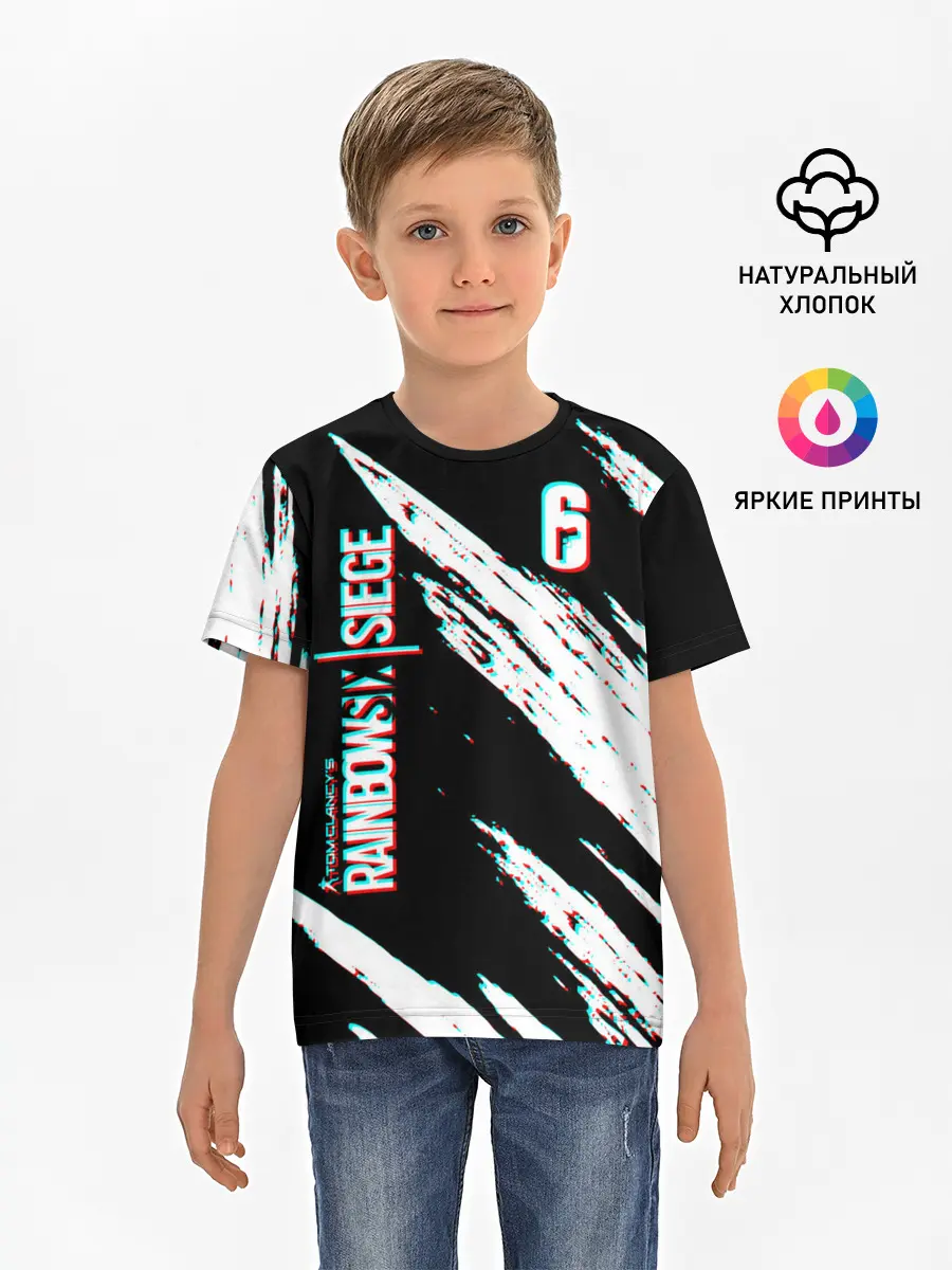 Детская базовая футболка / RAINBOW SIX SIEGE.