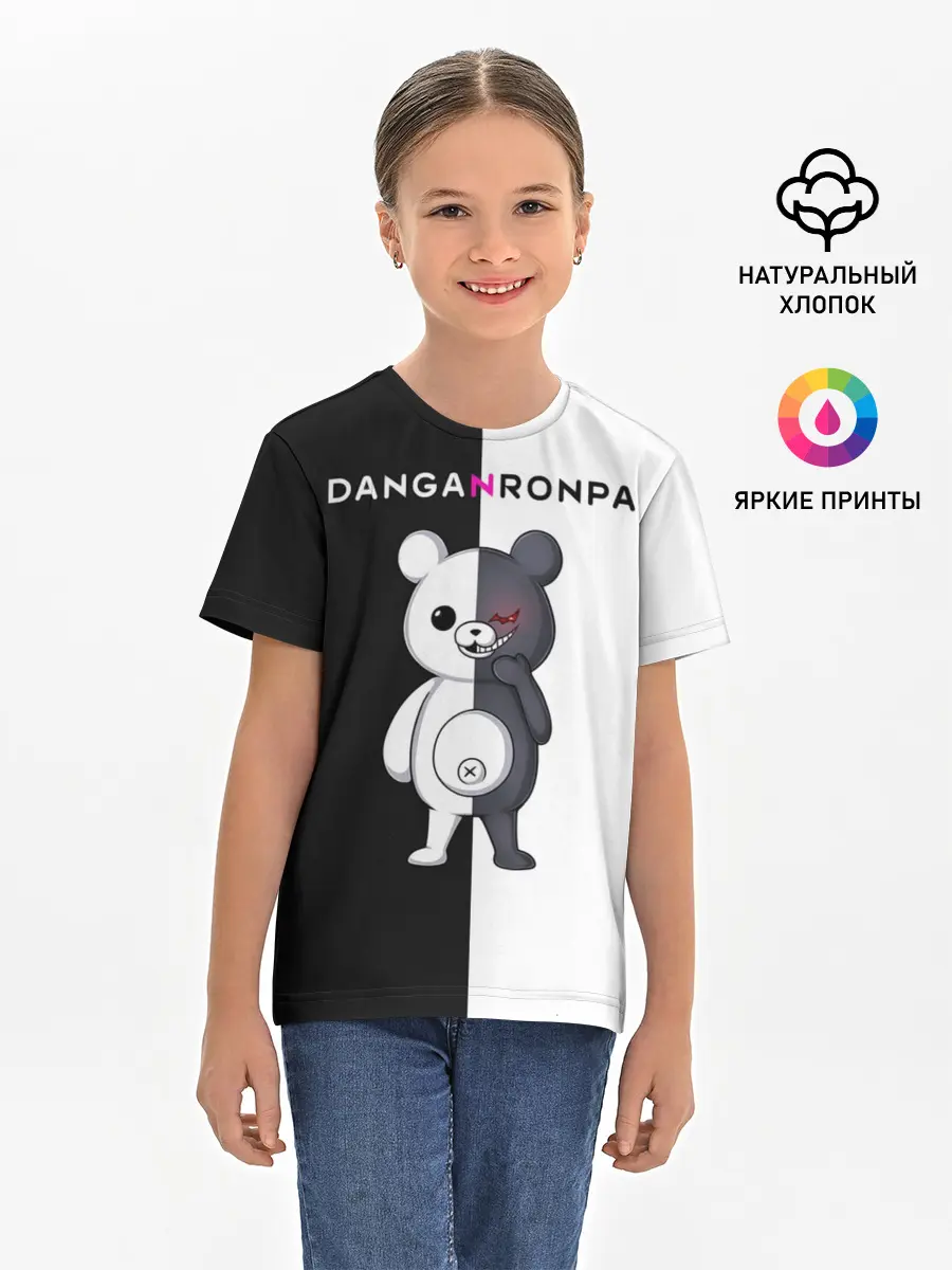 Детская базовая футболка / МОНОКУМА