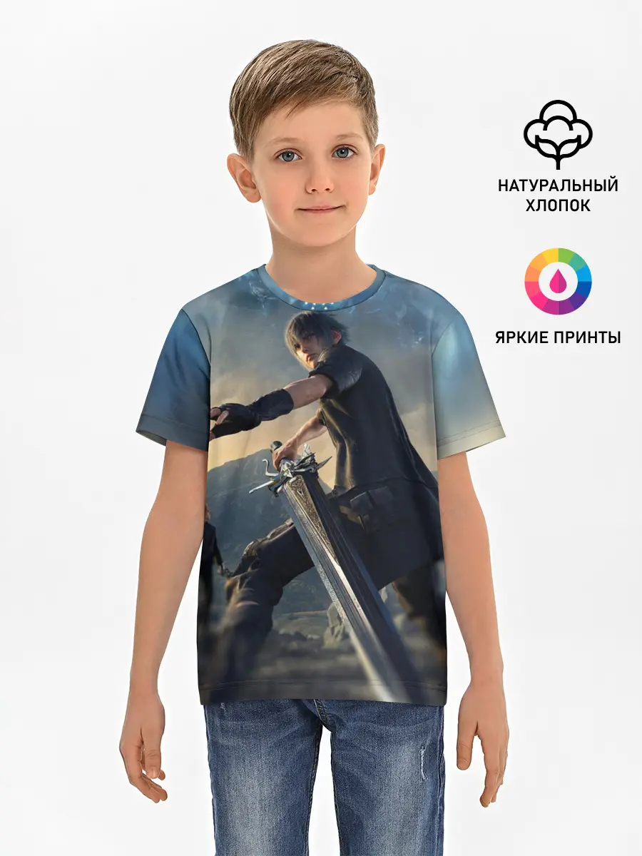 Детская базовая футболка / Final Fantasy