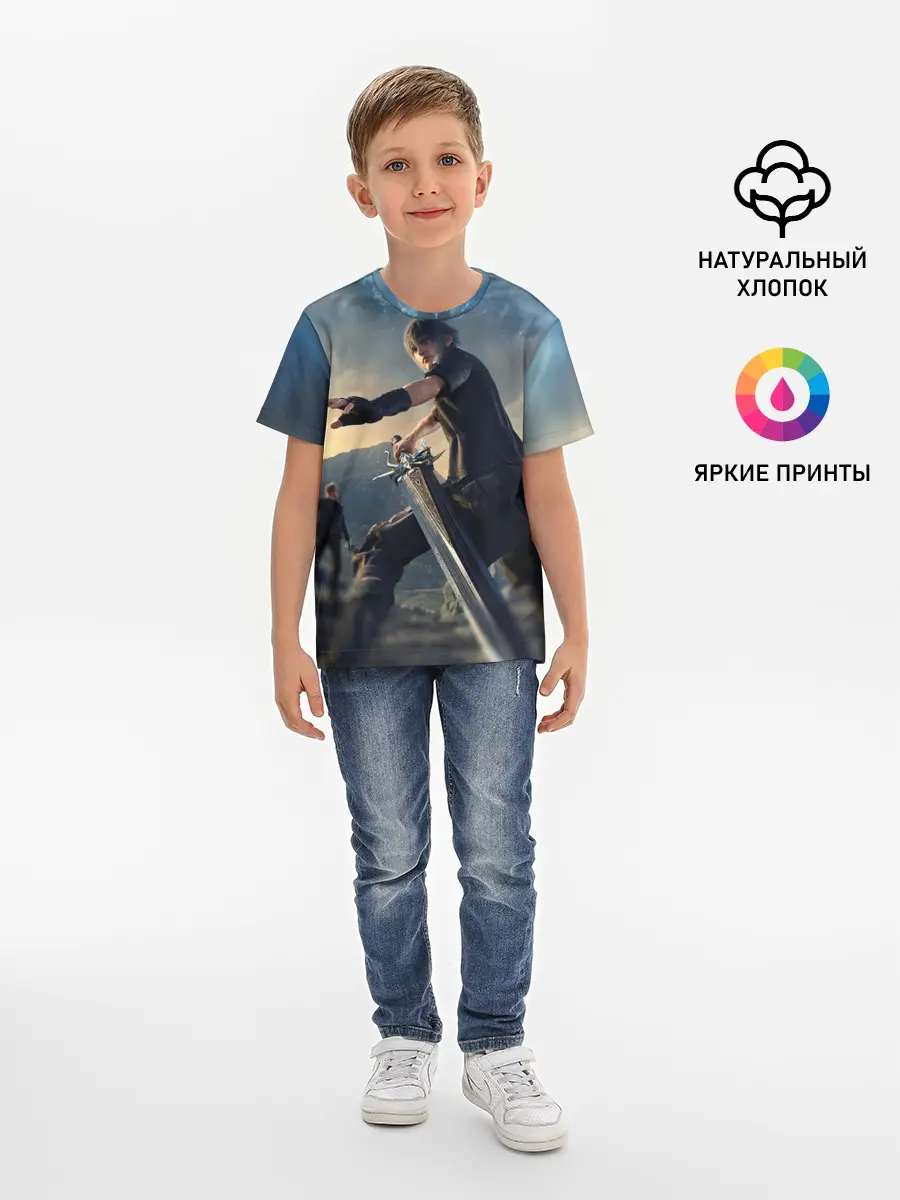 Детская базовая футболка / Final Fantasy