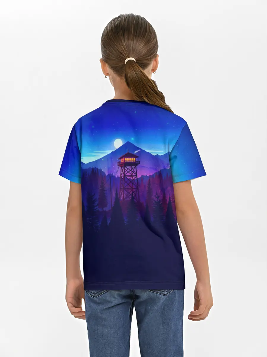 Детская базовая футболка / fortnite