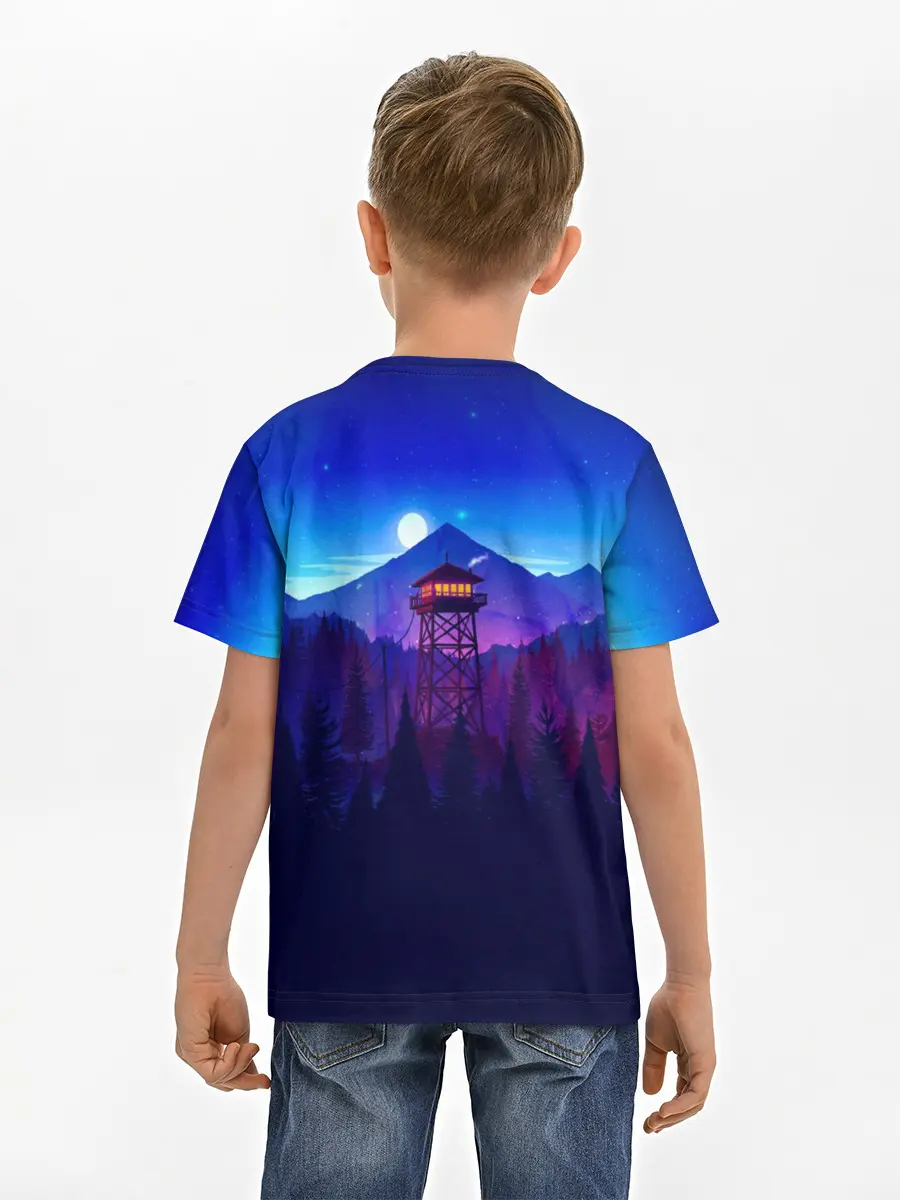 Детская базовая футболка / fortnite