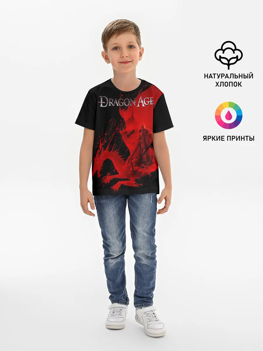 Детская базовая футболка / Dragon Age