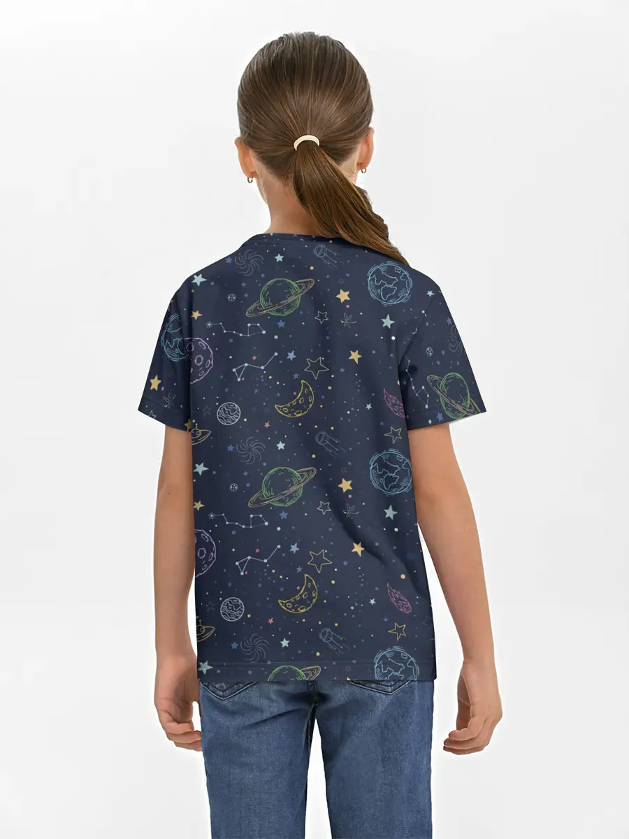 Детская базовая футболка / Созвездия