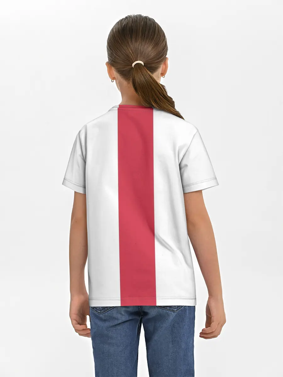 Детская базовая футболка / Сборная Польша