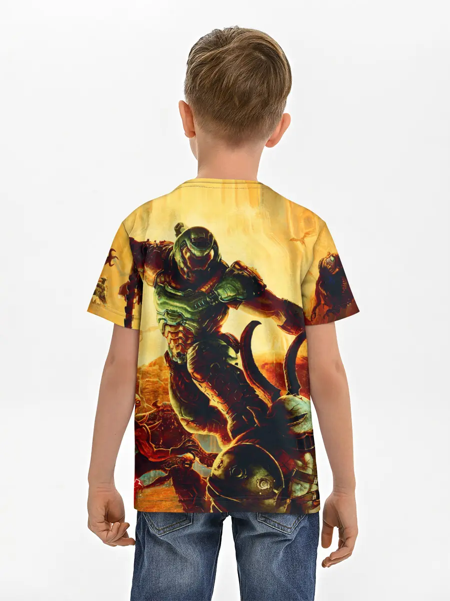 Детская базовая футболка / Doom Eternal