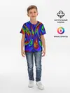 Детская базовая футболка / НЕОНОВЫЕ КРАСКИ