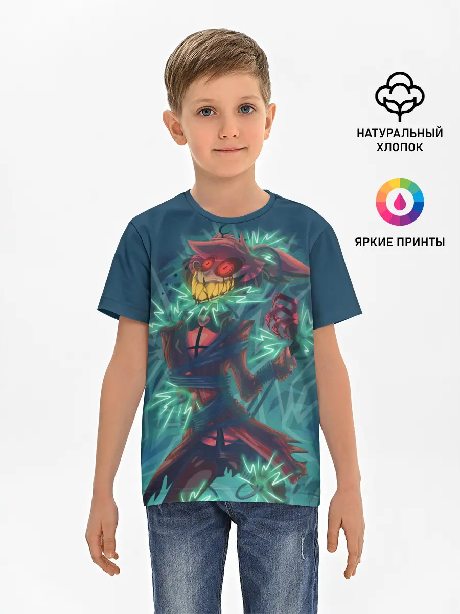 Детская базовая футболка / Отель Хазбин