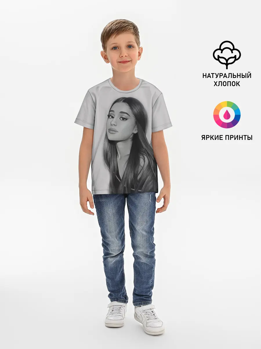 Детская базовая футболка / Ariana Grande