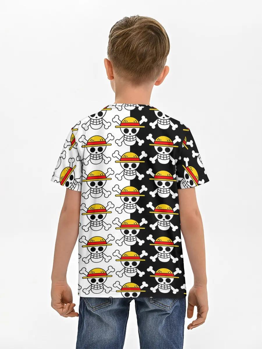 Детская базовая футболка / ONE PIECE / ВАН ПИС / УЗОР